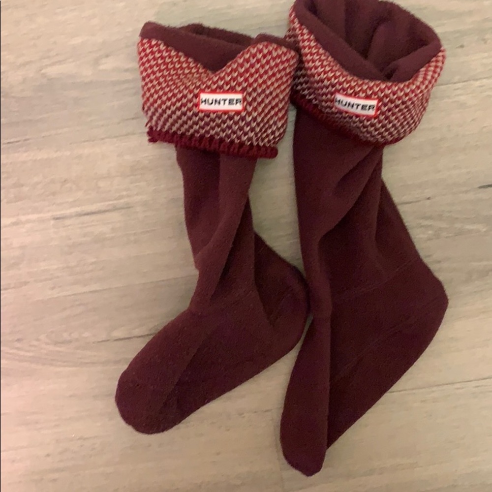 Hunter socks for inside boots